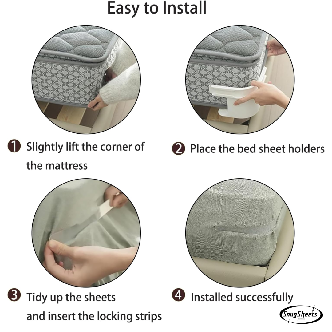 Sheet Holder Security for Your Bed +FREE GIFT🎁